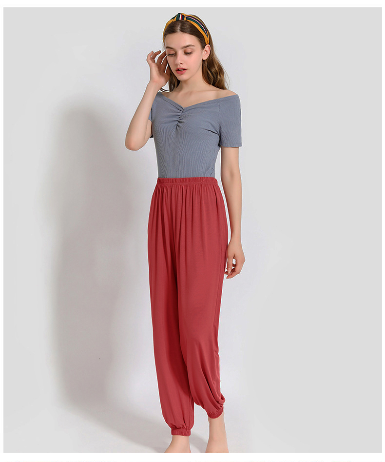 

Брюки домашние женские Fly, бордовый Berni Fashion (One Size) Бордовый
