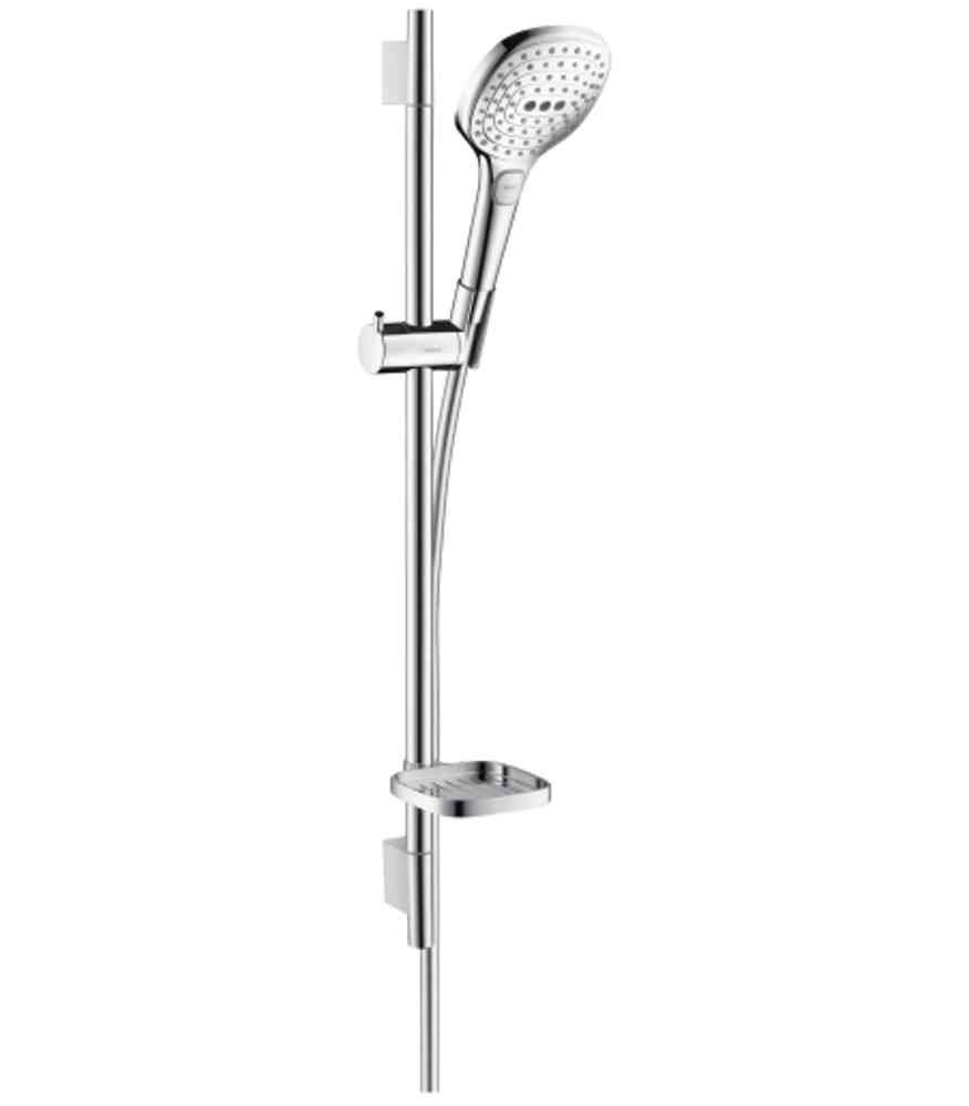 

Душевой гарнитур Hansgrohe Raindance Select E 120 26620400 хром/белый (55274)