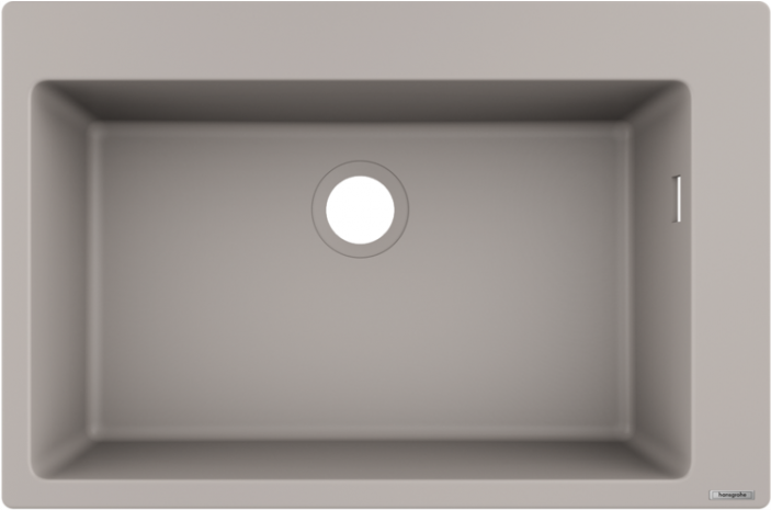 

Кухонна мийка Hansgrohe S510-F660 770х510 Concretegrey 43313380