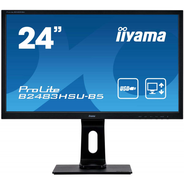 

Монитор iiyama 24" B2483HSU-B5