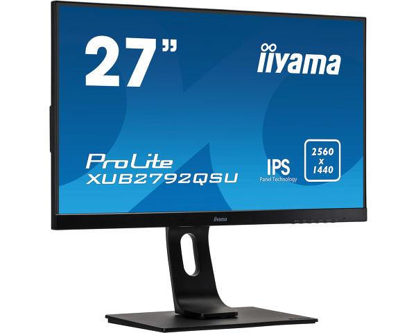 

Монитор Iiyama Monitor Hdmi Dp Dvi Audio Iiyama-Xub2792Qsu-B1 27