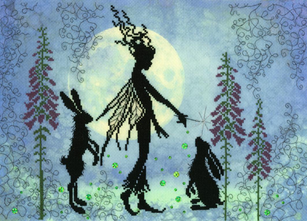

Набор для вышивания крестом Casting Spells Применение заклинаний XE9P Bothy Threads