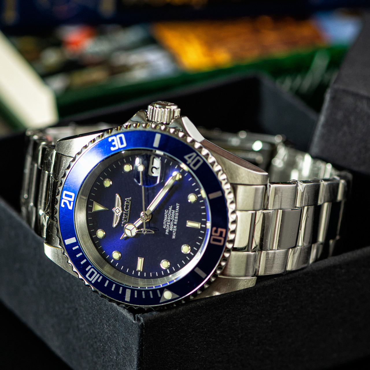 

Американские мужские наручные часы (Инвикта) Invicta Pro diver 9094 в стиле Rolex Submariner