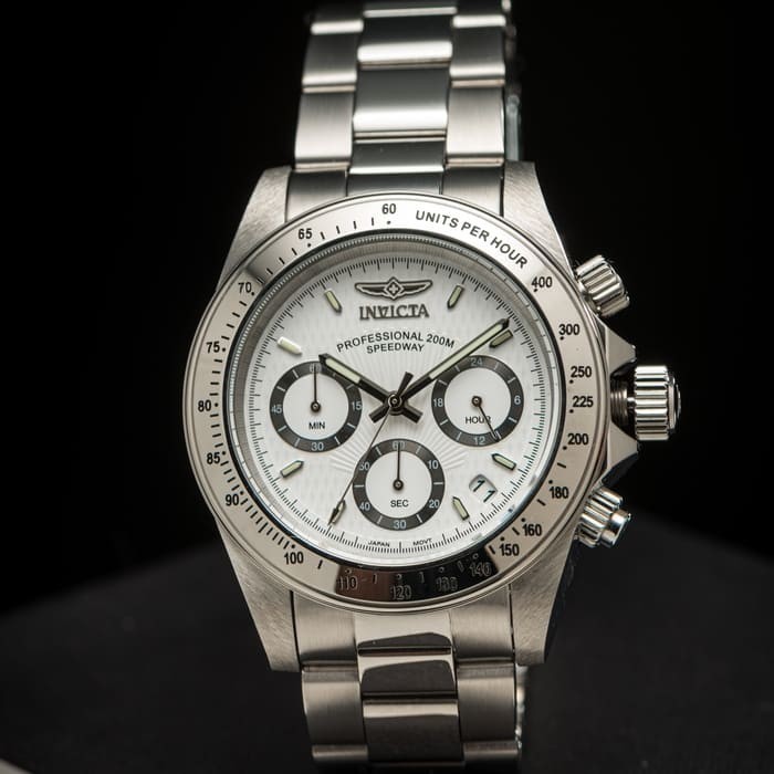 

Мужские наручные часы хронограф (Инвикта Спид Вей) Invicta 9211 в стиле Rolex