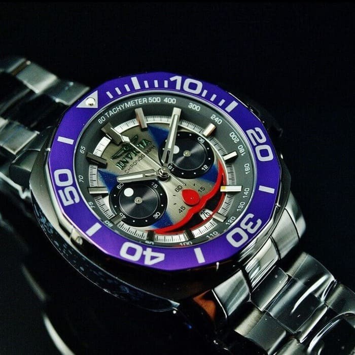 

Швейцарские мужские наручные часы Invicta Инвикта 35073 DC Joker