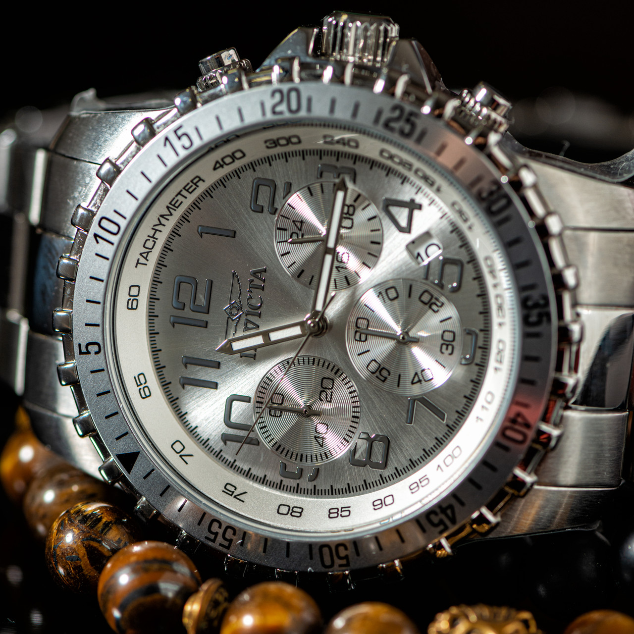 

Американские мужские наручные часы хронограф Invicta Pro diver (Про Дайвер) 6620 в стиле Rolex Submariner