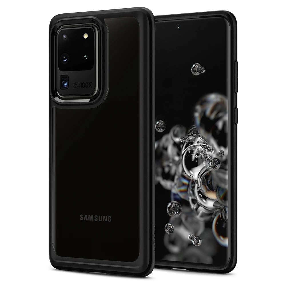 

Чехол Spigen Ultra Hybrid для Samsung Galaxy S20 Ultra Matte Black
