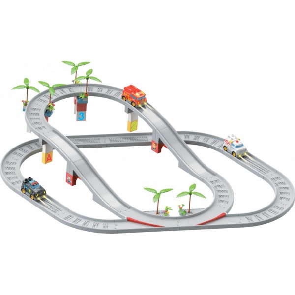 

Автотрек электрический ZIPP Toys LT533-24 "Городские службы спасения" Игровой набор
