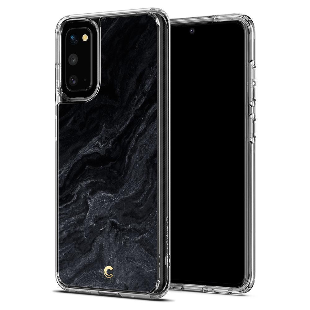 

Чехол Spigen Ciel Cecile Crystal для Samsung Galaxy S20 Noir Marble