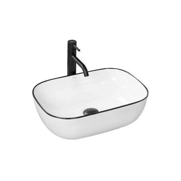 

Раковина Rea Marbel 33x46,5 white (REA-U8603)