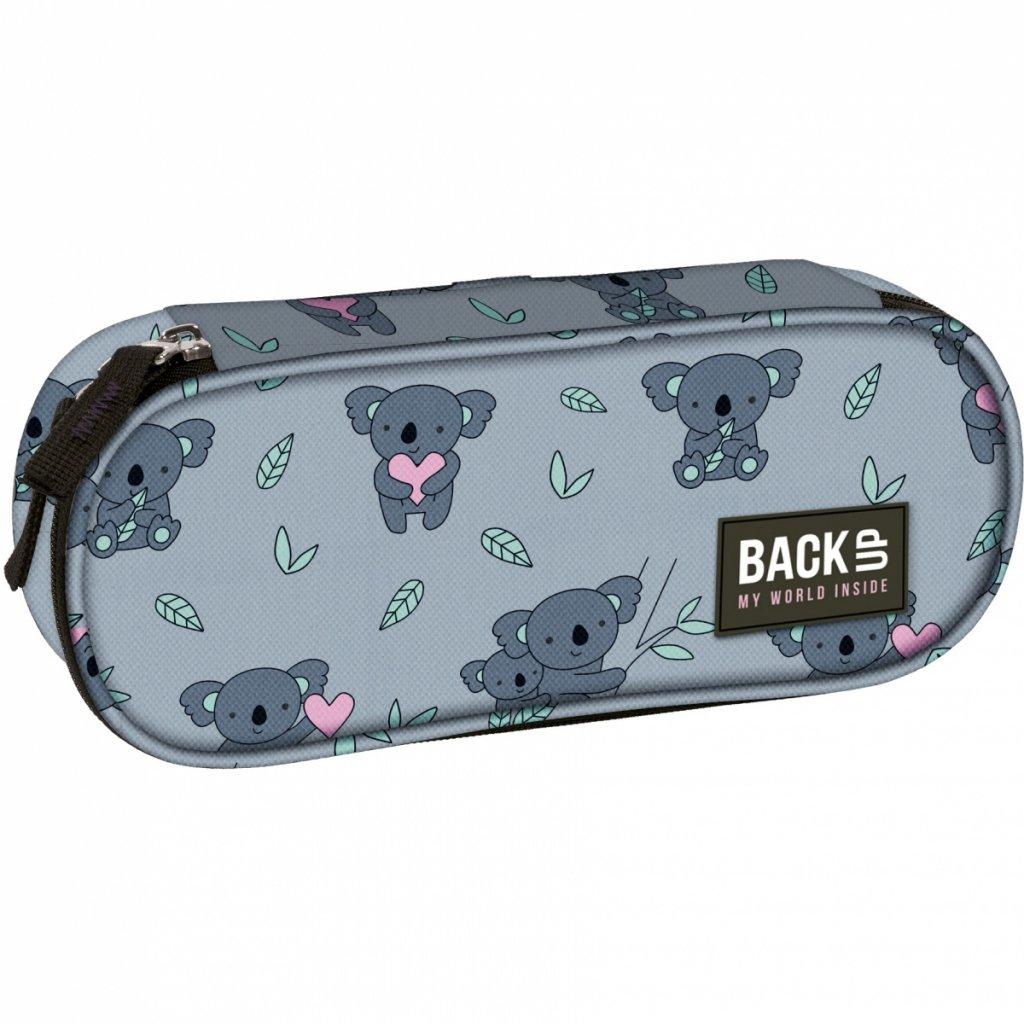 

Пенал школьный без наполнения BackUP PB3A15 серый (5901130072637)