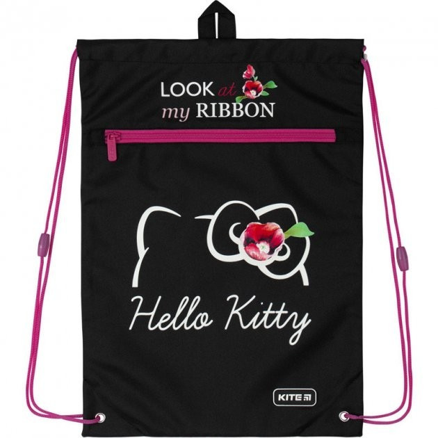 

Сумка для обуви с карманом Kite Education Hello Kitty Черный (HK20-601M-1)