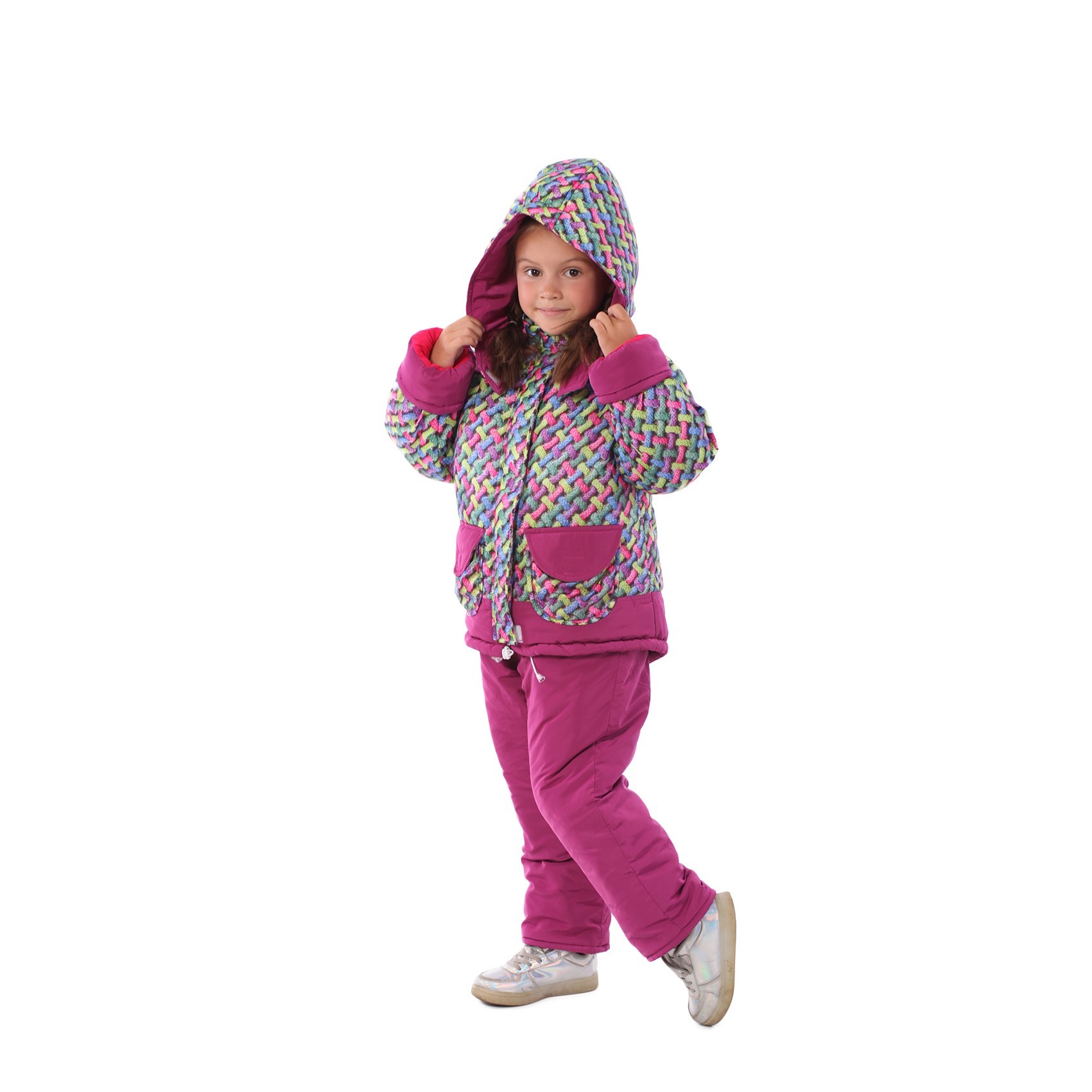 

Зимний комплект (куртка+штаны) Piccolo L Косичка 80 Комбинированный 181358