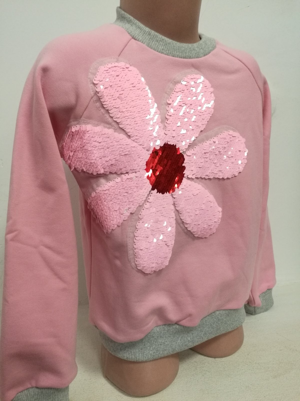 

Свитшот Piccolo L 92 Розовый Ромашка