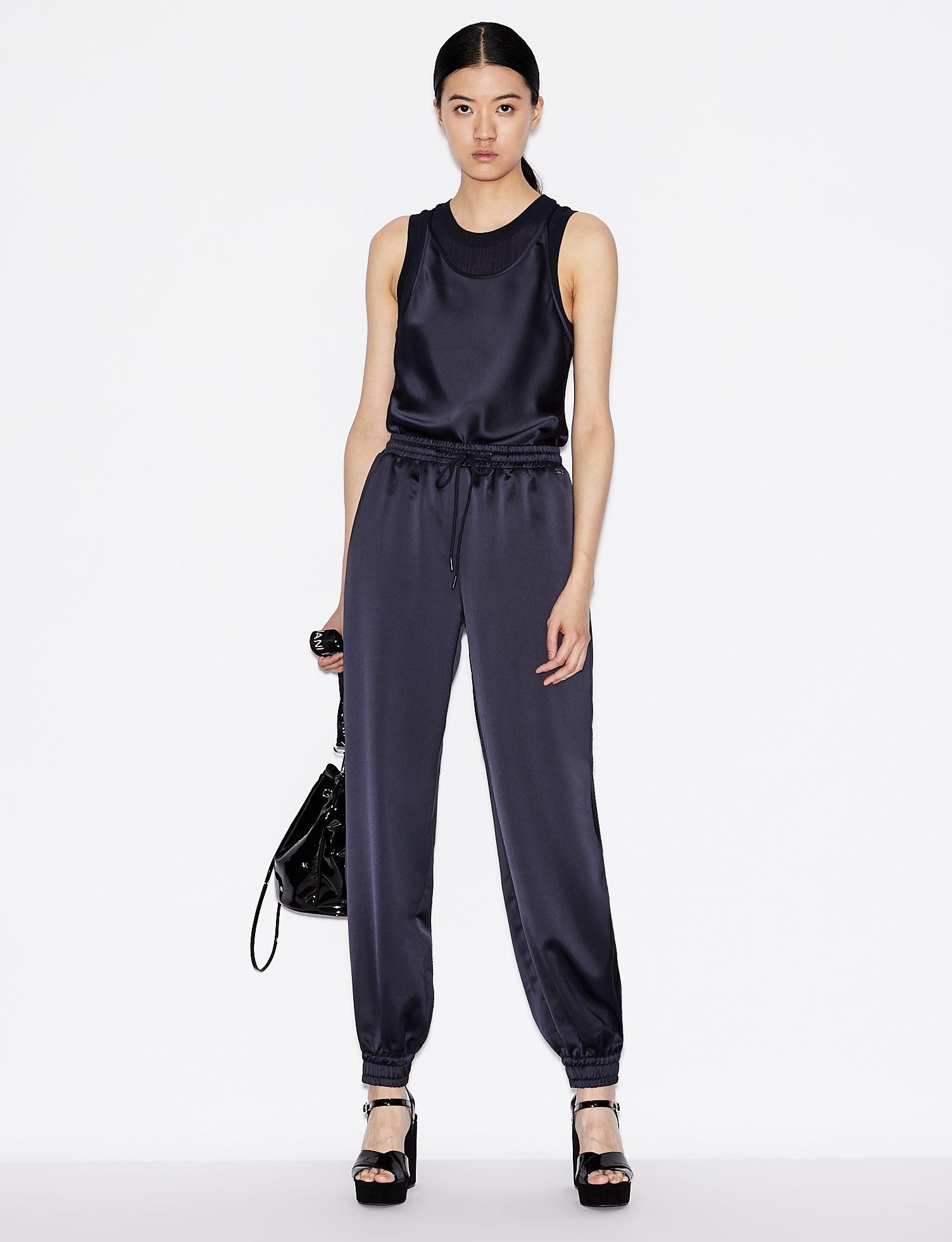 

Майка атласная Armani Exchange  Синий 3370, Майка атласная Armani Exchange L Синий 3370