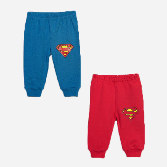 

Брюки DC Comics Супермен SM15554 80-86 см 2 шт Синие с красным