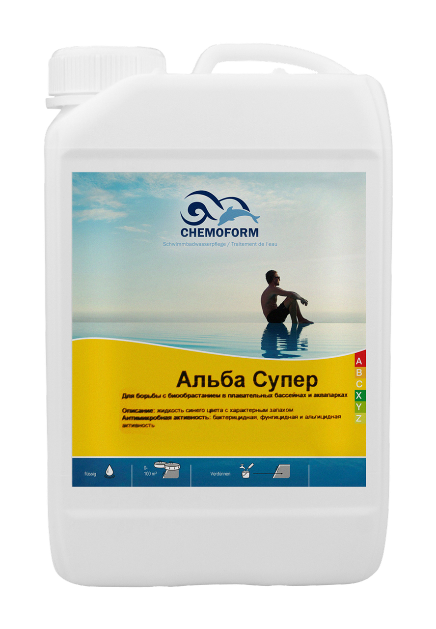 

Альгицид против водорослей Супер. 3л Chemoform