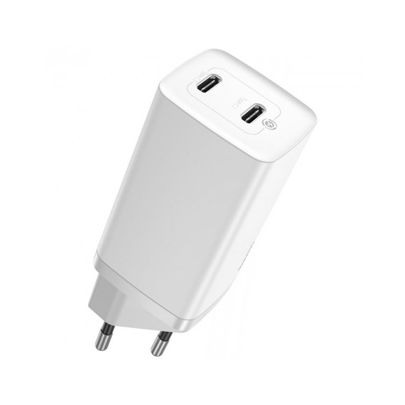

Зарядний пристрій Baseus GaN2 Lite QC 2 Type-C 65W white (CCGAN2L-E02)