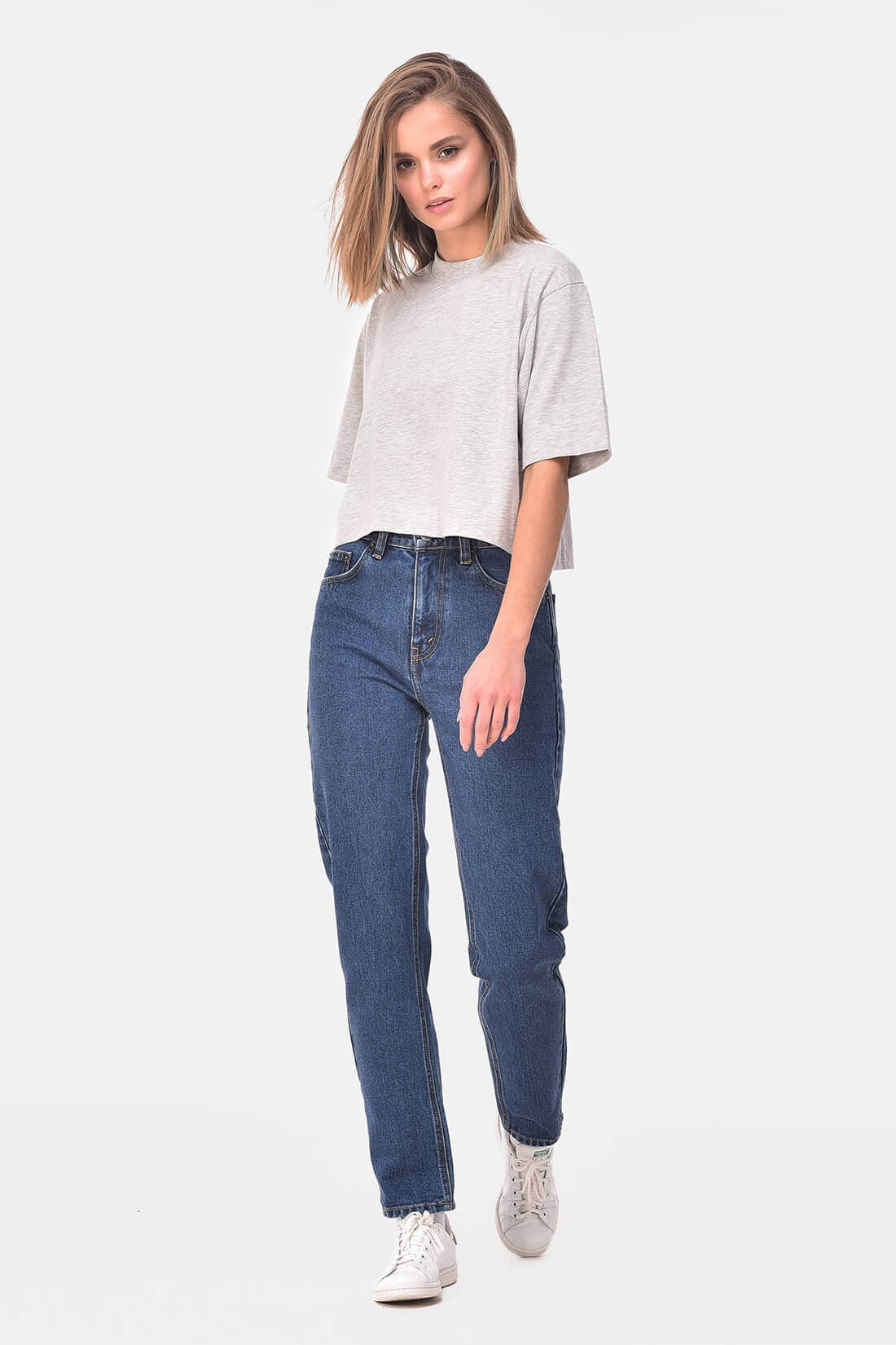 Джинсы minnim Mom Jeans Dark W32 – низкие цены, кредит, оплата частями ...