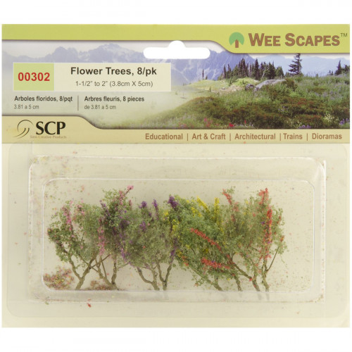 

Мініатюрні дерева Wee Scapes Квітучі (00302)