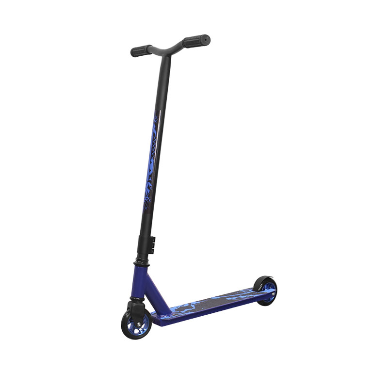 

Самокат трюковый Scooter 6061 Синий для трюков детей и подростков