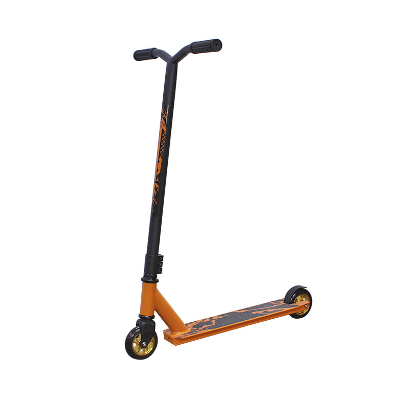 

Трюковый самокат Scooter 6061 Оранжевый для трюков детей и подростков