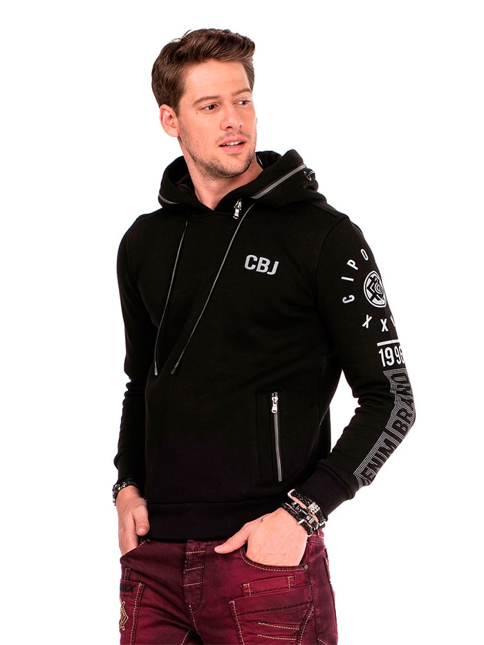 

Худи Cipo&Baxx CL303 XXL Черная