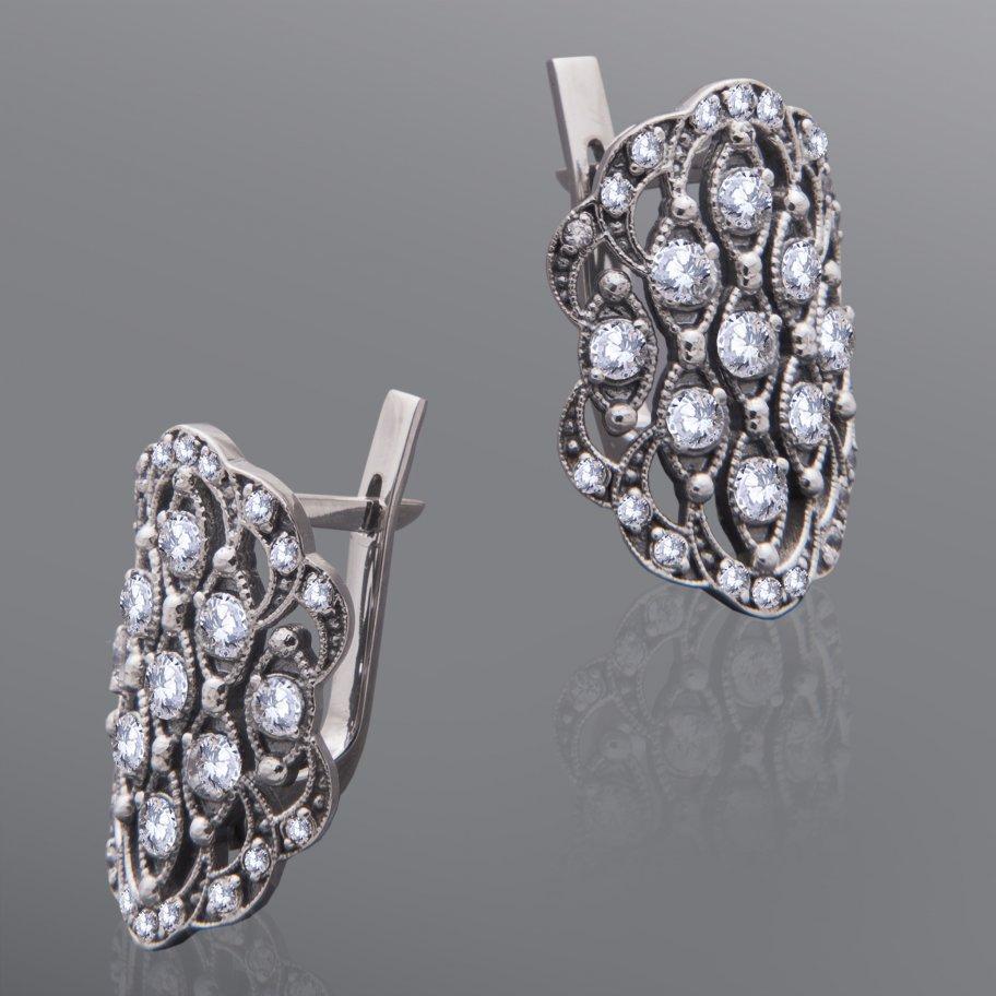 

Серебряные серьги Юрьев 240 с