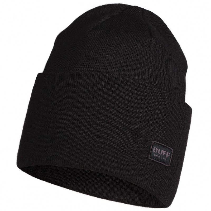 

Теплая зимняя шапка Buff Knitted Hat Niels Black (BU 126457.999.10.00)
