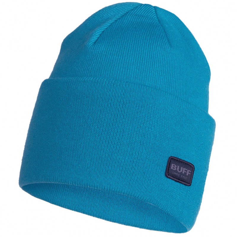 

Теплая зимняя шапка Buff Knitted Hat Niels Dusty Blue (BU 126457.742.10.00)