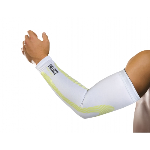 

Рукава компрессионные Select Compression sleeve 6610 белые L 566100-001