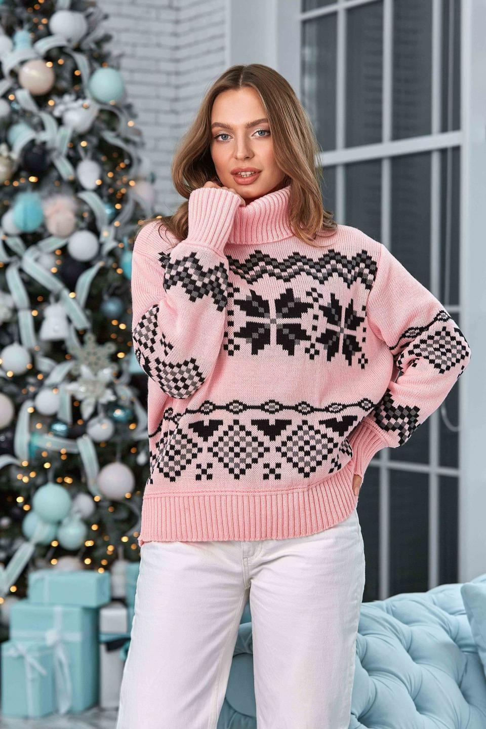 

Fashions • Свитер женскии зимнии Берта Fashions  розовый (2152-гу, Fashions • Свитер женскии зимнии Берта Fashions 44-50 розовый (2152-гу)