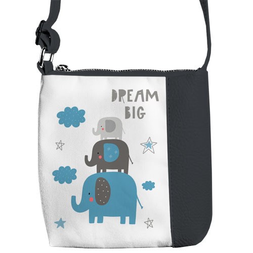 

Сумка детская Little prince/princess Dream big Presentville 18х18 см 000175447