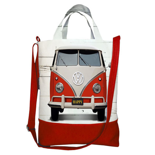 

Городская сумка City Volkswagen red Presentville 34х40х11 см 000170813