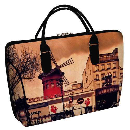 

Сумка тканевая Саквояж Presentville 36х26х8 см 000170905