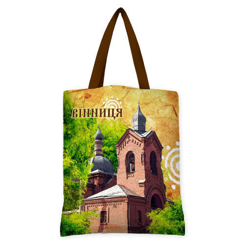 

Сумка женская тканевая Original Вінниця Presentville 40x45 см 000173340