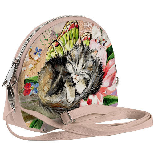

Маленькая женская сумочка Coquette Котенок спит Presentville 18х14х7 см 000171465