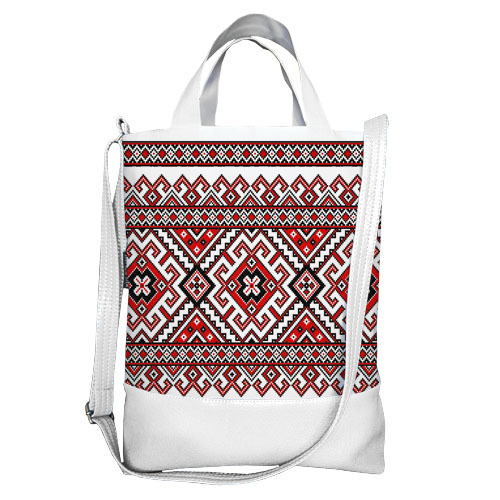 

Городская сумка City Украинский орнамент Presentville 34х40х11 см 000170736