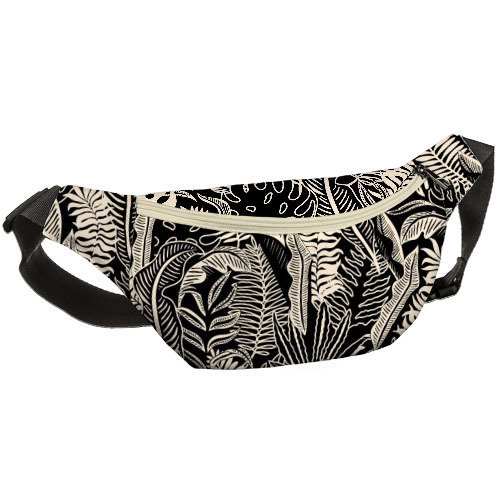 

Сумка бананка BUMBAG Ночь в тропиках Presentville 27х16 см 000174113