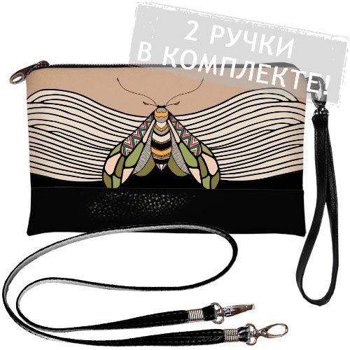 

Клатч через плечо Мотылек Presentville 25х15 см 000175007