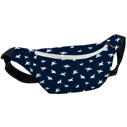

Сумка бананка BUMBAG Птички Presentville 27х16 см 000174079