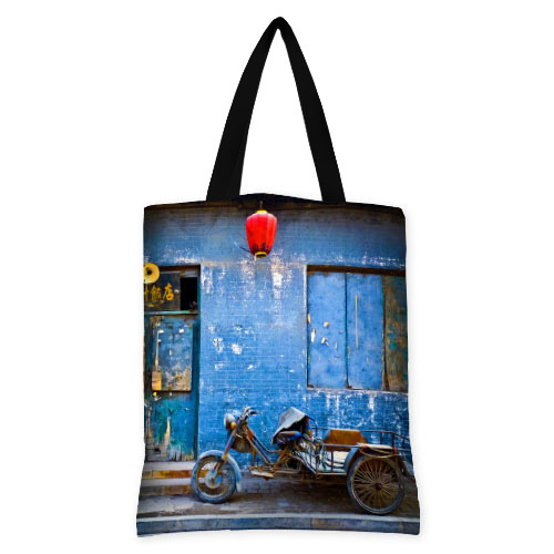 

Сумка женская тканевая Original Мотоцикл Presentville 40x45 см 000173584