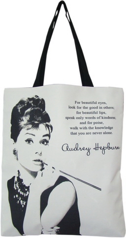 

Сумка женская тканевая Original Audrey Hepburn Presentville 40x45 см 000173316