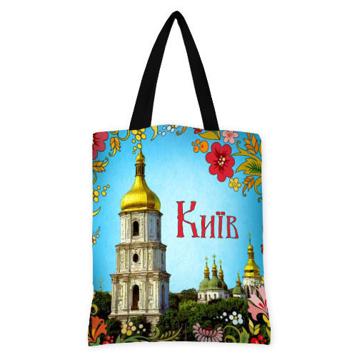 

Сумка женская тканевая Original Київ Presentville 40x45 см 000173362