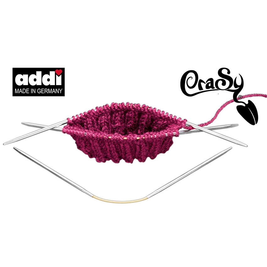 

Спицы чулочные Addi CraSy Trio 3,75 мм (160-2/3,75-21)