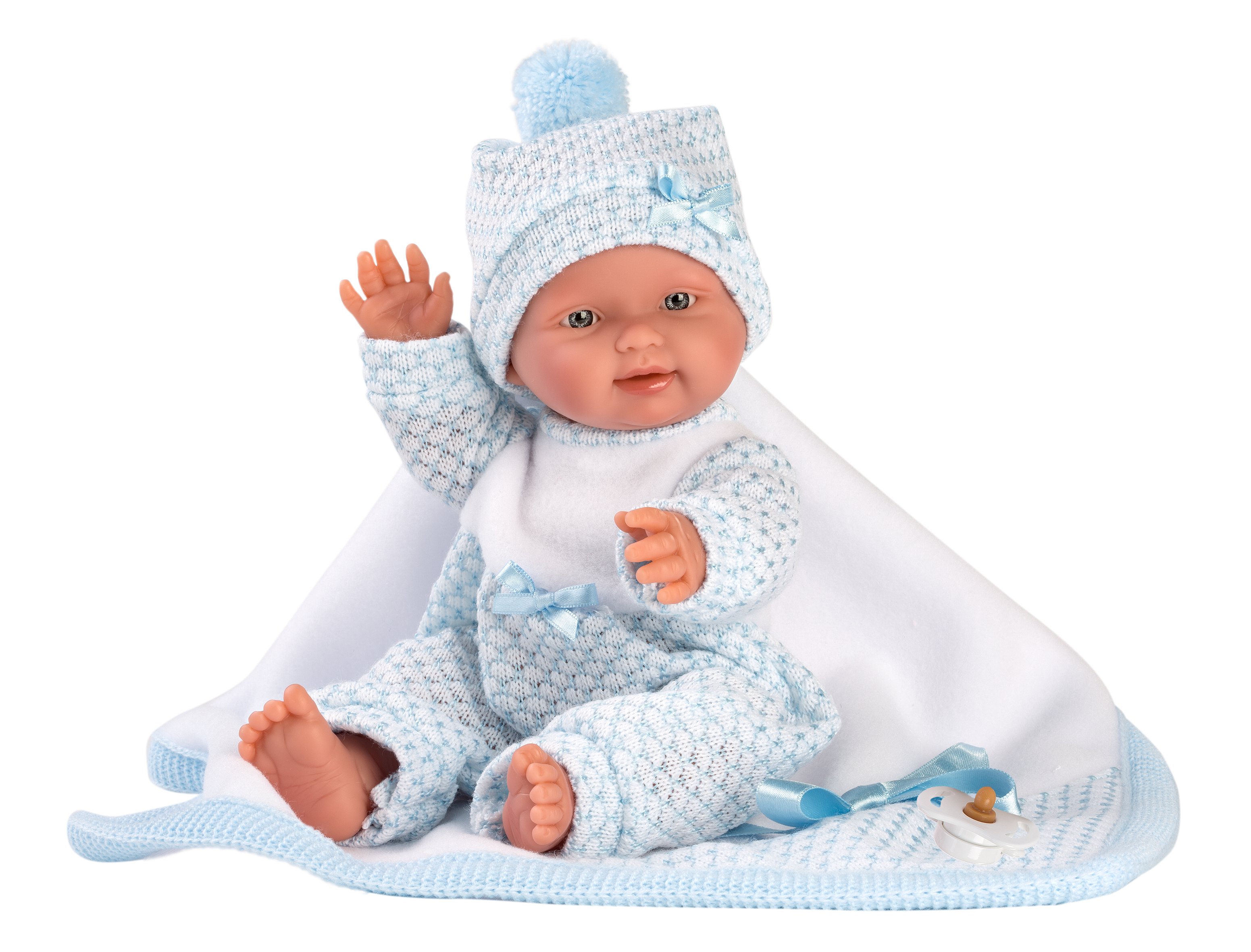 

Пупс Bebito con mantina Azul 26 см LLORENS (26309)