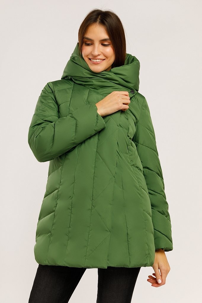 

Женская зимняя куртка Finn Flare 19911005W-516  Зеленая, Женская зимняя куртка Finn Flare 19911005W-516 XL Зеленая