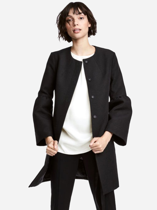 

Пальто H&M 2hm011200080  Черное, Пальто H&M 2hm011200080 34 Черное