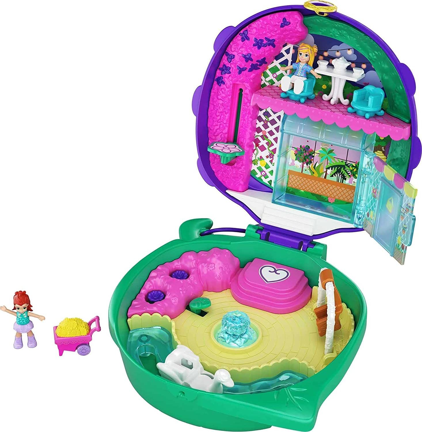 

Игровой набор Полли Покет Polly Pocket Pocket World Lil' Ladybug Garden Карманный Мир Сад божьей коровки (GKJ48)