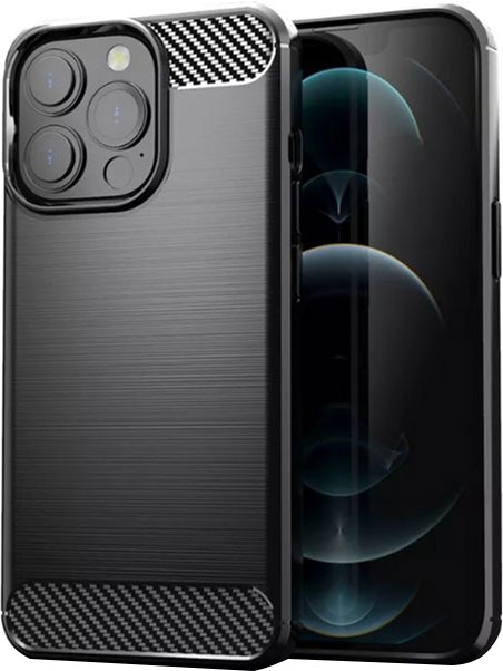 

Панель Drobak Armor TPU Case для Apple iPhone 13 Pro Max Black